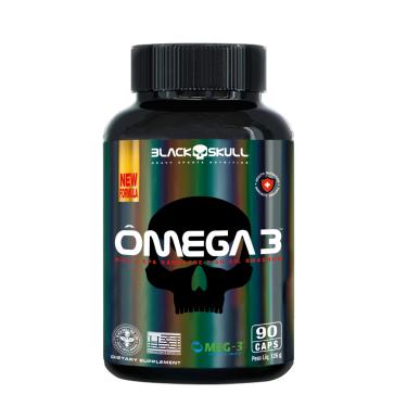 Imagem de ÔMEGA 3 (EPA + DHA) BLACK SKULL - 90 CAPS
