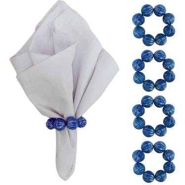 Imagem de Maison Charlo Kit 4 Argolas Guardanapos Mística Do Oriente