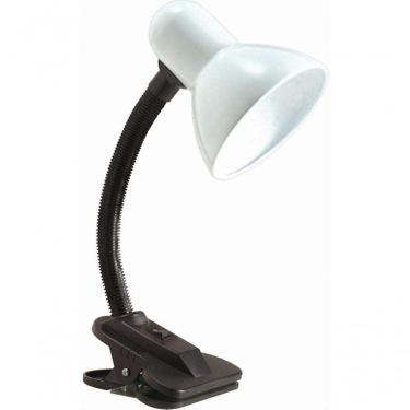 Imagem de Luminaria De Mesa Articulavel Com Garra Presilha Sala Trabalho Escritorio Abajur G Pret