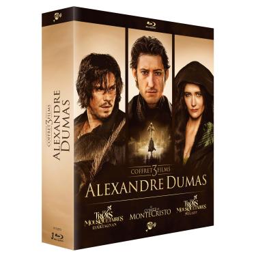 Imagem de Coffret 3 films Alexandre Dumas : Le Comte de Monte Cristo + Les Trois Mousquetaires : D'Artagnan & Milady [Francia] [Blu-ray]