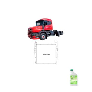 Imagem de Kit Radiador Intercooler Scania 114/124 Série 4 1998 + Aditivo MWM Verde