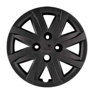 Imagem de Calota 14 Preto Fosco Gol G5 Voyage Saveiro 2012 2013 - GRID COLORIDA