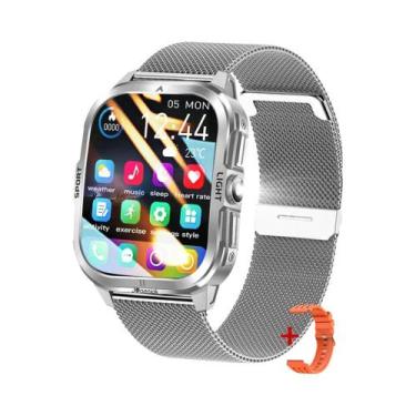 Imagem de Relógio Inteligente Masculino Para Atividades Ao Ar Livre Com Tela HD 