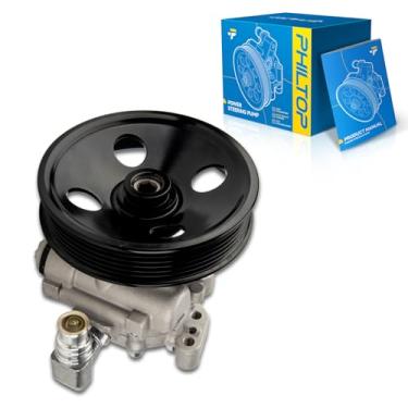 Imagem de PHILTOP Bomba de direção hidráulica 215361 com polia, adequada para E320 2003-2005 naturalmente aspirado, 2003-2006 E500, 2004-2006 E55 AMG, 2000-2001 CL500, 2001 S600, substitui OE 0001 346666 001
