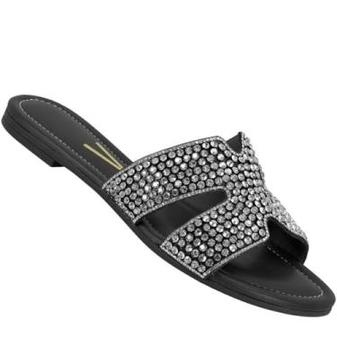 Imagem de Sandália Rasteira Vizzano com Cristais