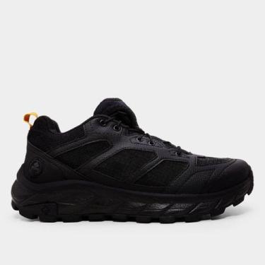 Imagem de Tênis Couro Macboot Akar 05 Feminino, Preto, Chumbo, 39