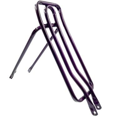 Imagem de Bagageiro Tubo Garupa Bicicleta Reto Garupeira Violeta-Unissex