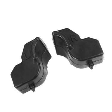 Imagem de Boxonly Para-choques de borracha para porta traseira, 1 par – Compatível com Ford F-150 2015-2023 caixa de 5,5/6,5 pés, almofada limitadora de tampa traseira de substituição direta, substitui OE FL3Z