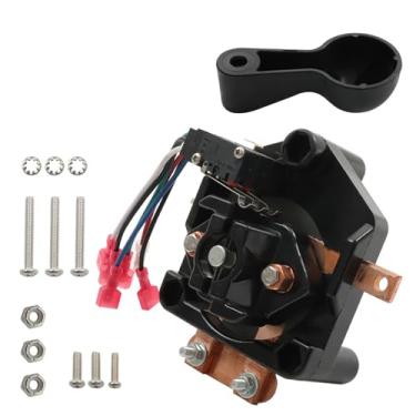 Imagem de WFLNHB Conjunto de interruptor de ré dianteiro resistente de carrinho de golfe 36V com alça de substituição para carro clube DS 1984-2005 1011997 1014808 1012987