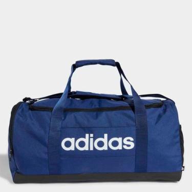 Imagem de Mala Adidas Duffel Linear, Azul, Único