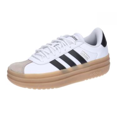 Imagem de adidas Cabedal de couro VL Court Bold Shoes, Ftwwht/Cblack/Wonbei, 41 1/3 EU
