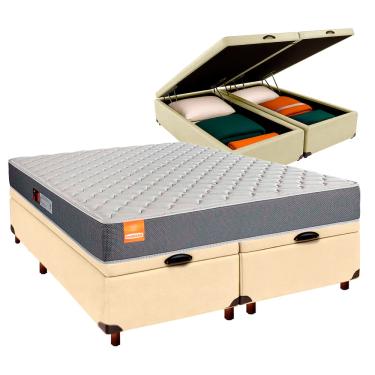 Imagem de Cama Box + Colchão King D23 Pro Inducol