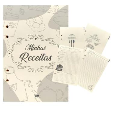 Imagem de Refil De Fichário Agenda Para Minhas Receitas - Raffai