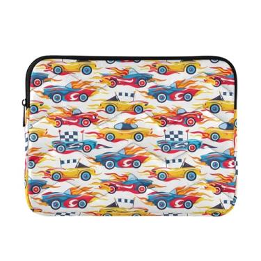 Imagem de Bolsas para laptop de carro de corrida, capa protetora à prova de choque, bolsa feminina para laptop de 13 a 13,3 polegadas