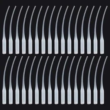 Imagem de 100 Peças De Pontas De Plástico Para Cola Micro-Tips Aplicador De Cola