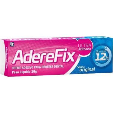 Imagem de Aderefix fixador de protese dentaria original 20g
