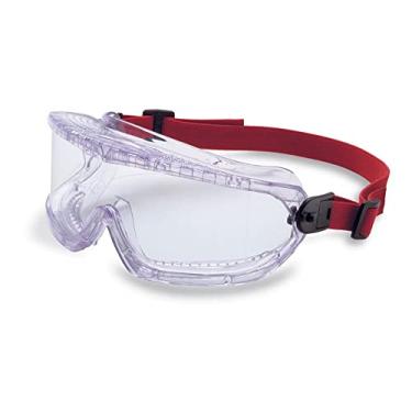 Imagem de Honeywell 11250850 V-Maxx Goggle, Indirect Vent, Elastic Headband, Black Body, IR/PC 5.0 Lens, Anti-Scratch Coating (Pack of 10)