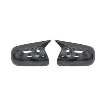 Imagem de Capa Para Espelho Lateral Do Carro, Fibra De Carbono/preta, Tampas Para Espelho Lateral, Compatíveis Com Toyota/Corolla/Vios/Yaris Sedan P90 2007-2013(Carbon Fiber)