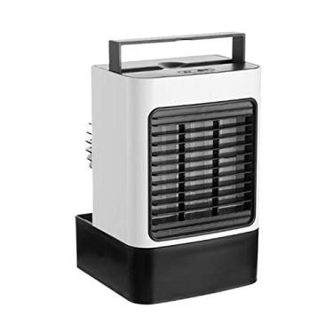 Imagem de Novo Mini Refrigerador de Ar Anion Ventilador de Água Carregamento Escritório Casa Refrigeração Purificação Ar Condicionado Ventilador Pequeno Ventilador Usb