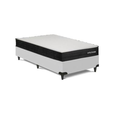 Imagem de Cama Box e Colchão Poli D45 Ortoclass - Solteiro(88x188) - Ortobom
