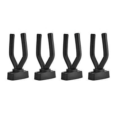 Imagem de RiToEasysports Montagem na Parede da Guitarra, 4 Pçs Gancho de Montagem na Parede da Guitarra Forte Capacidade de Rolamento para Baixo Ukulele Violino