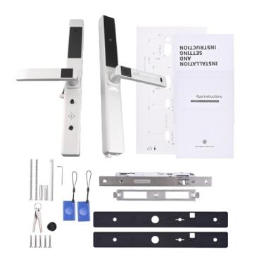 Imagem de Generic Fechadura de Porta de Entrada Sem Chave Tecnologia Avançada de Bloqueio Inteligente para Quarto de Escritório Doméstico, Liga de Alumínio WiFi Smart Lock TY APP/Impressão Digital/Senha /