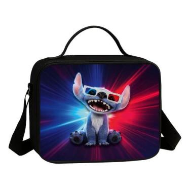 Imagem de Lancheira Termica Escolar Avulsa Estampa Infantil Menina Lilo Ohana Fa