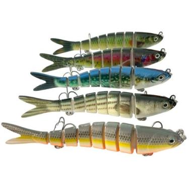 Imagem de ISCA ARTIFICIAL PIAU ARTICULADA 13CM 23g CMIK REF:783