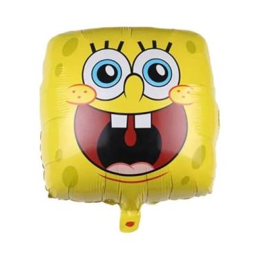 Imagem de Balões De Folha Do Bob Esponja E Patrick Estrela Para Festa De Anivers