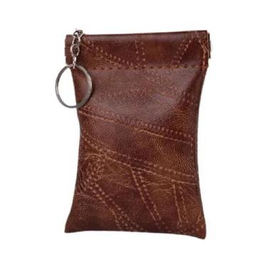 Imagem de Carteira De Chaves Unissex De Alta Capacidade, Organizador De Moedas, 