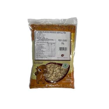 Imagem de Aveia em Flocos Grossos Sem Glúten Tainá Alimentos 200g