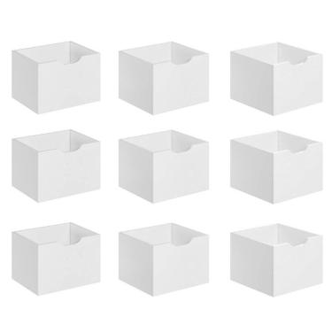 Imagem de Kit 9 Gavetas Para Nicho Organizador Q01 Branco - Mpozenato