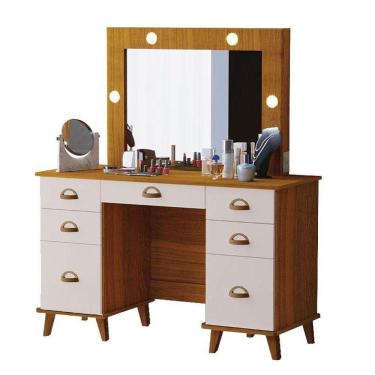 Imagem de Penteadeira Camarim New Seul Freijó Maní - Luapa