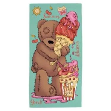 Imagem de Toalha de praia aveludada gigante teka - várias estampas, ICE CREAM