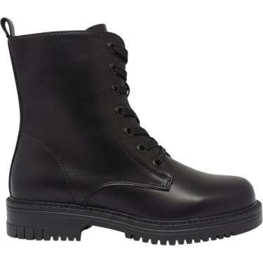 Imagem de Bota Coturno Feminina Dia a Dia Trabalho Passeio Conforto Fechamento Em Ziper Coturno Mooncity 72353