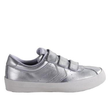 Imagem de Tênis Feminino Zariff Metalizado Prata-Feminino