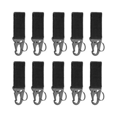 Imagem de Mosquetão De Nylon De Alta Resistência Com Gancho Para Chaves E Sistem