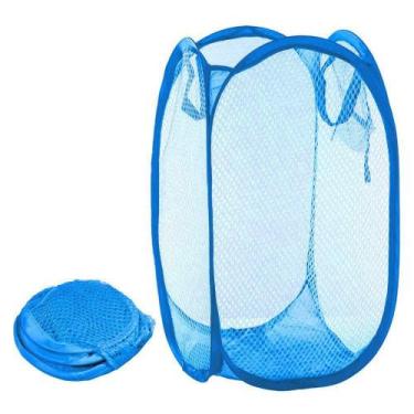 Imagem de Cesto De Roupa Grande 40x70/30x50Cm Caixa Cesto Dobrável Para Roupas E