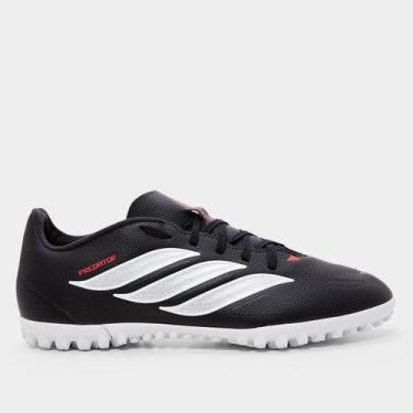 Imagem de Chuteira Society Adidas Predator Club Unissex, Chumbo, 42