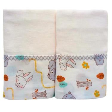 Imagem de Toalha fralda bebe maternidade amamentação pano de ombro e Banho 100 a