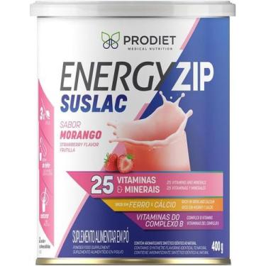 Imagem de Energyzip Suslac Prodiet Sabor Morango 400g
