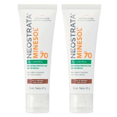 Imagem de Neostrata Minesol Oil Control Kit com 2 Unidades – Protetor Solar Facial com Cor FPS70 – Negra 40g K-Unissex