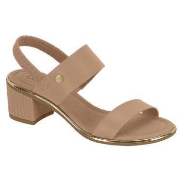 Imagem de Sandalia beira rio salto bloco ref 8379.221.30023 feminino, 38, Nude