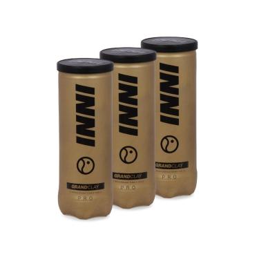 Imagem de Bola de Tênis Inni Grand Clay Pro - 3 Tubos-Unissex