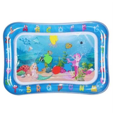 Imagem de Tapete De Água Interativo Inflável Atividade Infantil Bebê - Art Baby