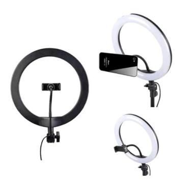 Imagem de Iluminador Ring Light Com Suporte 30 Cm - 10w - Exbom