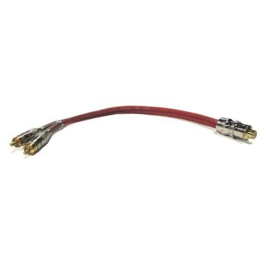 Imagem de Cabo Rca Technoise ``y`` 2m-1f - Series 400p - Vermelho