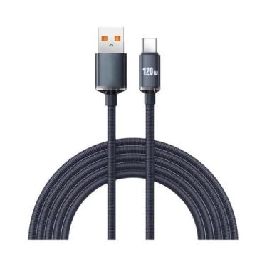 Imagem de Cabo USB Tipo C De Carregamento Rápido 120W 6A Para Telefones Samsung,