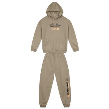 Imagem de Conjunto infantil menino de Skate em moletinho Brandili-Masculino