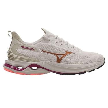 Imagem de Tênis Mizuno Wave Mirai 7 Feminino - Bege 34-Feminino